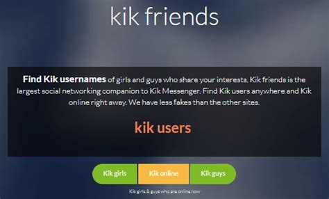 kik friends|How To Find Friends on Kik and What’s the Best Kik。